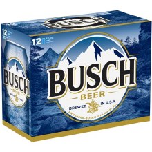 Busch Beer 12pk 12oz Can