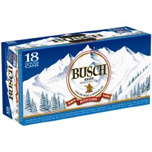 Busch Beer 18pk 12oz Can