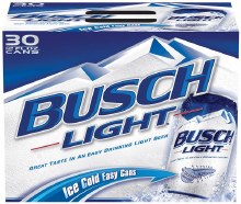 Busch Light 30pk 12oz Can