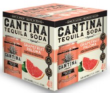 Cantina Grapefruit Paloma Tequila Soda 4pk 355ml Can