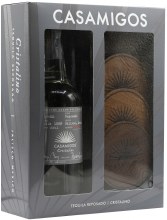 Casamigos Reposado Cristalino with Coasters 750ml