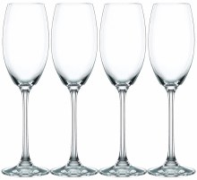 Nachtmann Vivendi Champagne Crystal Wine Glass / Set of 4