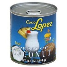 Coco Lopez Cream of Coconuts 8.5oz