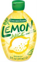 Concord Foods Lemon Juice 4.5oz