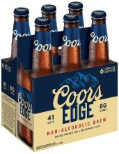 Coors Edge Non Alcoholic 6pk 12oz Btl