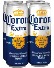 Corona Extra Lager 4pk 16oz Can