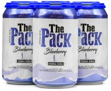 Crystal Ridge The Pack Blueberry Vodka Soda 4pk 12oz Can