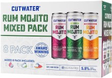 Cutwater Rum Mojito Variety Pack 8pk 12oz Can