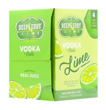Deep Eddy Lime Vodka Soda 4pk 12oz Soda