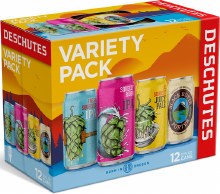 Deschutes Can Variety Pack 12pk 12oz Can