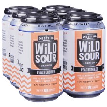 Destihl Wild Sour Peach Cobbler 6pk 12oz Can