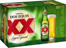 Dos Equis XX Lager Especial 18pk 12oz Btl