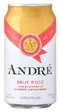 Andre Brut Rose 375ml Can