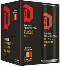 Duvel Belgian Golden Ale 4pk 16oz Can