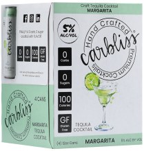 Carbliss Tequila Margarita 4pk 12oz Can