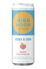 High Noon Peach Hard Seltzer 12oz Can