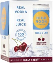 High Noon Black Cherry Hard Seltzer 4pk 12oz Can