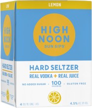 High Noon Lemon Hard Seltzer 4pk 12oz Can