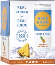 High Noon Pineapple Hard Seltzer 4pk 12oz Can