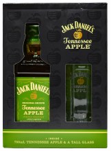 Jack Daniels Tennesse Apple Gift Set 750ml