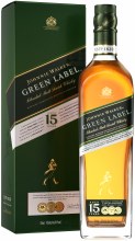 Johnnie Walker Green Label 15 Year Blended Malt Scotch Whisky 750ml
