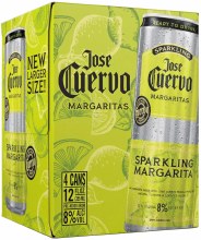 Jose Cuervo Sparkling Margaritas 4pk 12oz Can