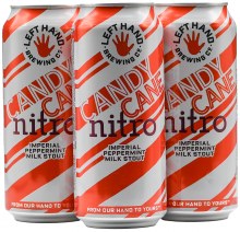 Left Hand Candy Cane Nitro Milk Stout  4pk 16oz Can