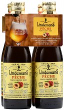 Lindemans Peche Peach Lambic 4pk 8.5oz Btl