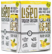 Lisco Fresh Pineapple Tequila Seltzer 4pk 12oz Can