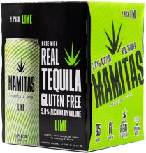 Mamitas Lime Tequila Soda 4pk 12oz Can