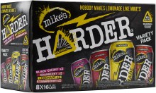 Mikes Harder Variety Pack 8pk 16oz Can