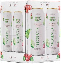 Mom Water Carol 4pk 12oz Can