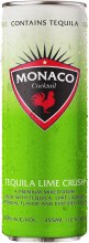 Monaco Tequila Lime Crush Cocktail 12oz Can