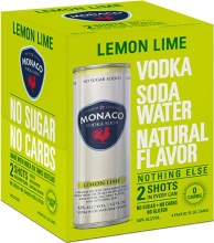 Monaco Lemon Lime Vodka Soda Cocktail 4pk 12oz Can