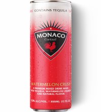 Monaco Watermelon Crush Cocktail 12oz Can