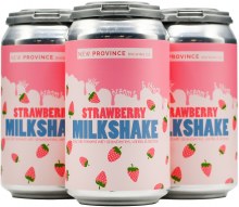 New Province Strawberry Milkshake Sour 4pk 12oz Can