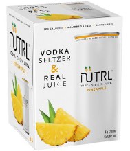 Nutrl Pineapple Hard Seltzer 4pk 12oz Can