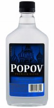 Popov Blue Label 100 Proof Vodka 375ml