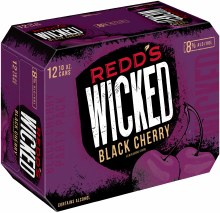 Redds Wicked Black Cherry 12pk 10oz Can