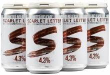 Scarlet Letter Spiked Seltzer (Black) 6pk 12oz Can