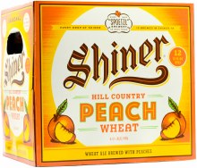 Shiner Hill Country Peach Wheat Ale 12pk 12oz Bottle