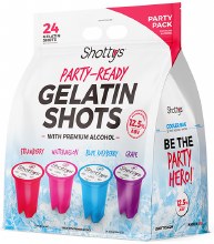 Shottys Party-Ready Gelatin Shots 24pk 50ml