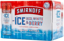 Smirnoff Ice Red White and Berry 12pk 12oz Can