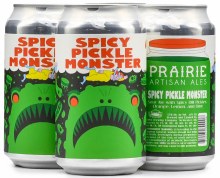 Prairie Spicy Pickle Monster 4pk 12oz Can
