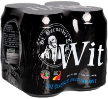 St Bernardus Belgian Wit 4pk 12oz Can