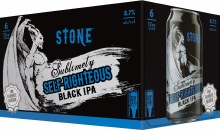 Stone Sublimely Self Righteous Black IPA 6pk 12oz Can