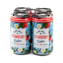 Black Apple Cider Strawberry Hard Cider 4pk 12oz Can