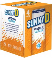 Sunny D Vodka Seltzer 4pk 12oz Can