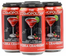 The Cosmopolitan Vodka Cranberry 4Pk 12oz Can