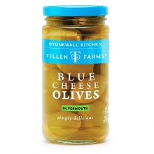 Tillen Farms Blue Cheese Olives in Vermouth 12oz